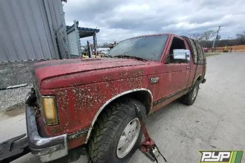 Photo of 1987 Chevrolet S10 Blazer