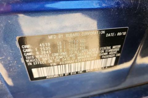 Photo of 2019 Subaru Legacy