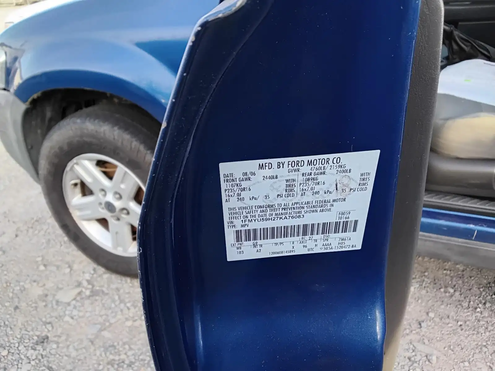 Photo of 2007 Ford Escape