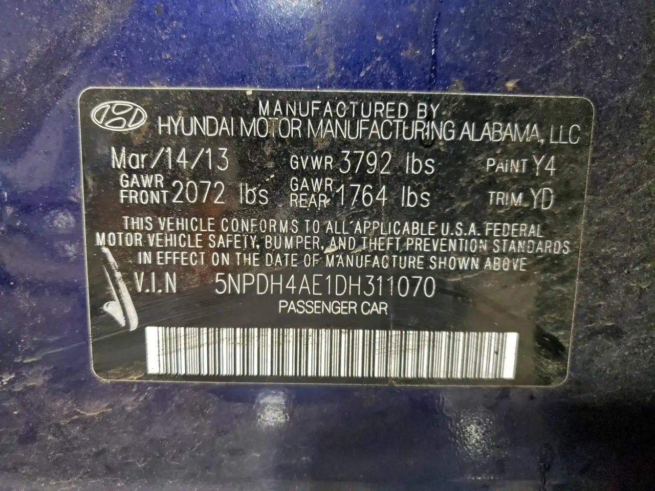 Photo of 2013 Hyundai Elantra