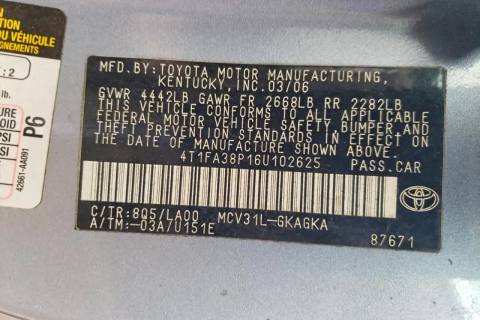 Photo of 2006 Toyota Solara