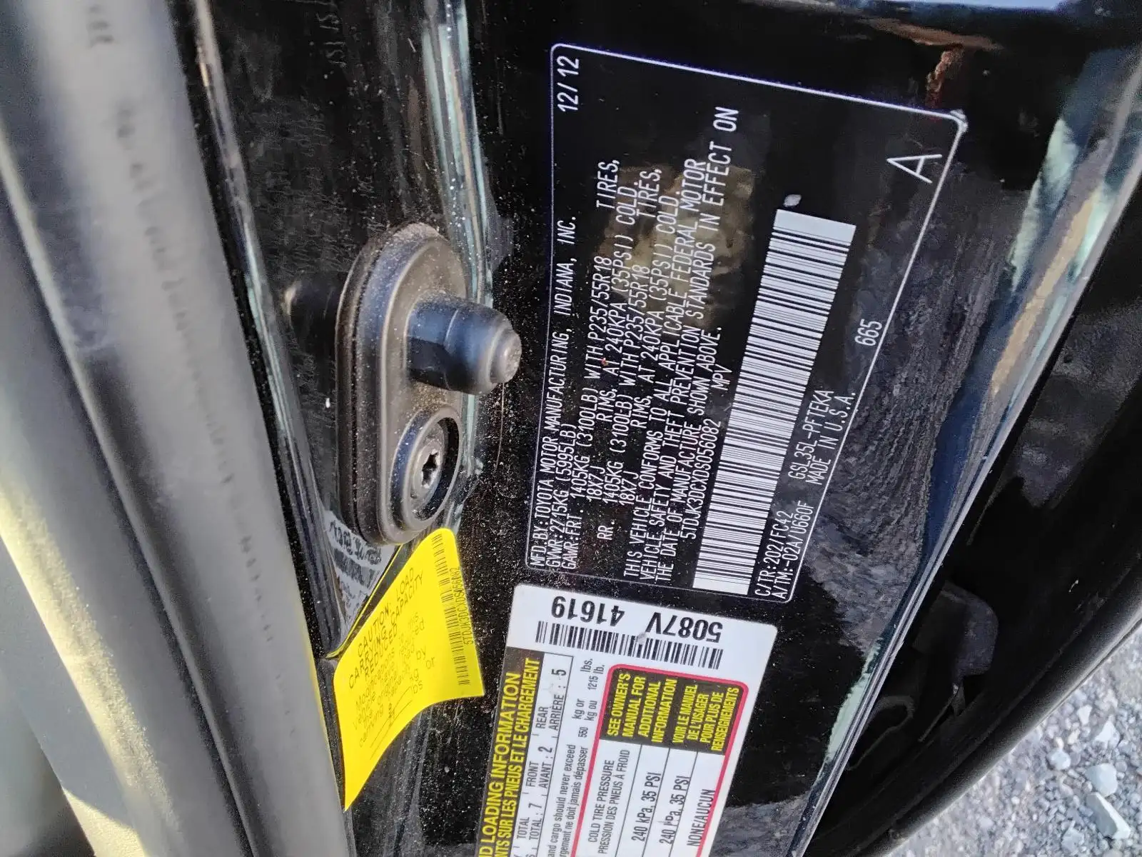 Photo of 2013 Toyota Sienna
