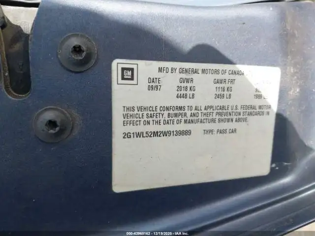 Photo of 1998 Chevrolet Lumina Car