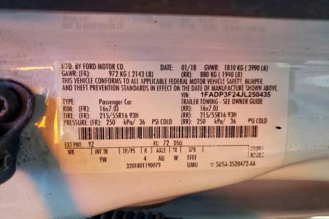 Photo of 2018 Ford Focus