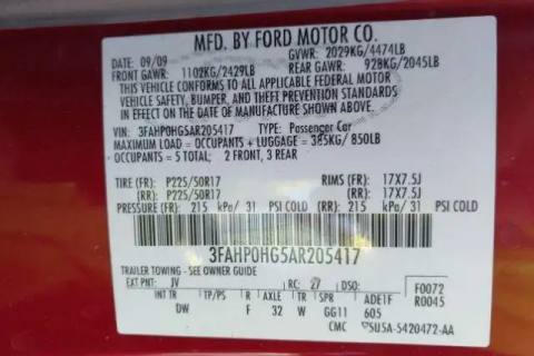 Photo of 2010 Ford Fusion