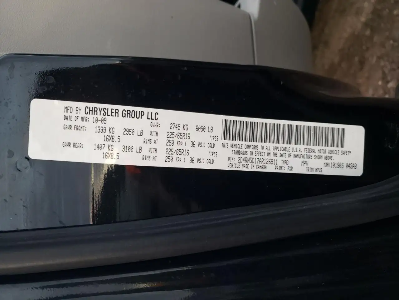 Photo of 2010 Dodge Caravan