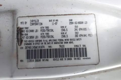 Photo of 1998 Dodge Dodge 1500 Van