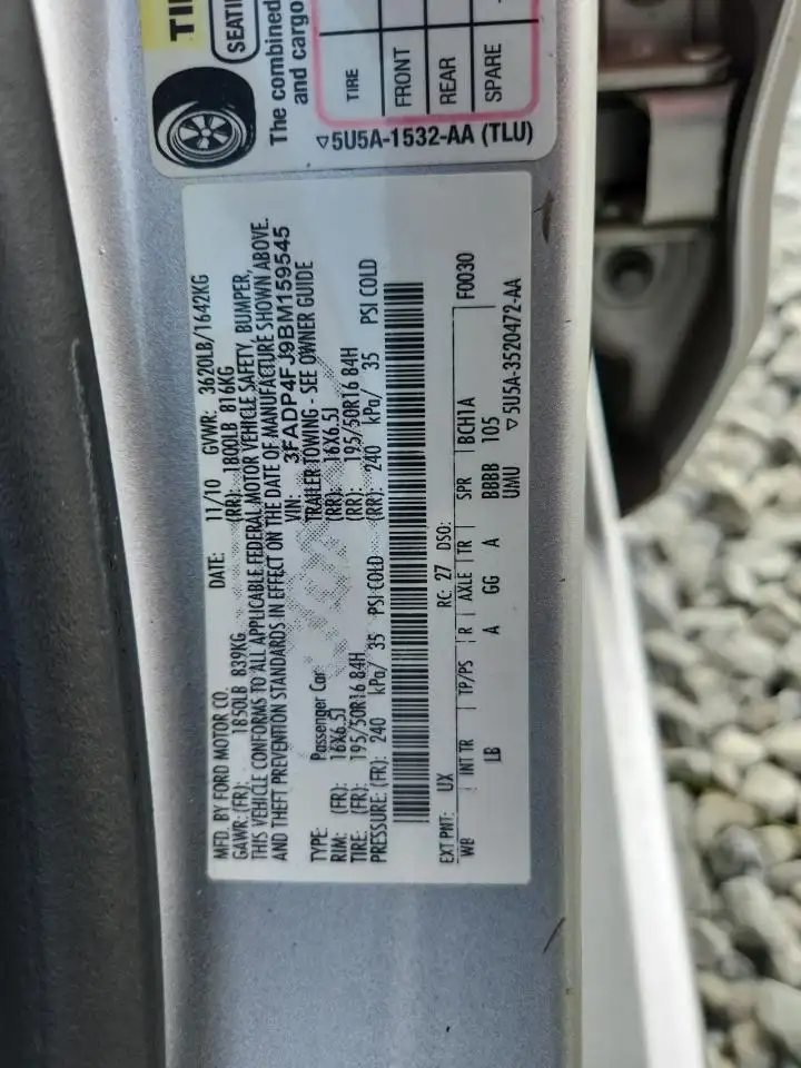 Photo of 2011 Ford Fiesta