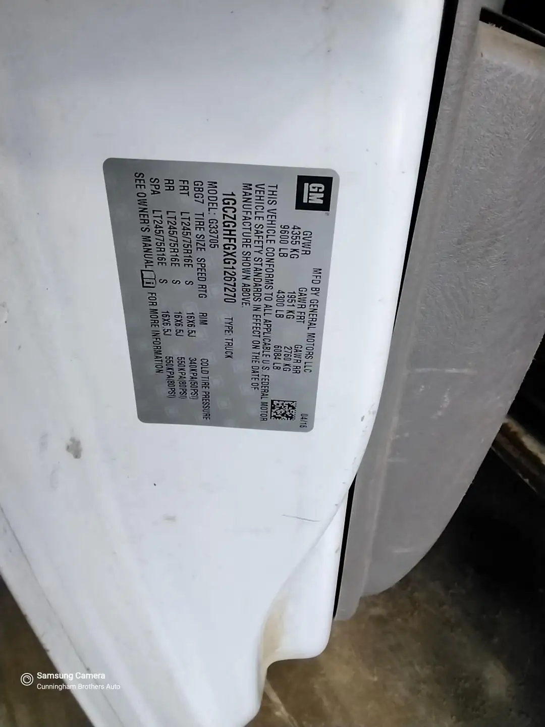 Photo of 2016 Chevrolet Express 3500 Van