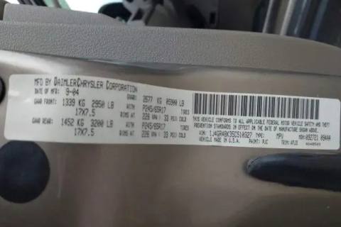 Photo of 2005 Jeep Grand Cherokee