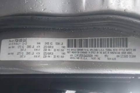 Photo of 2016 Jeep Cherokee