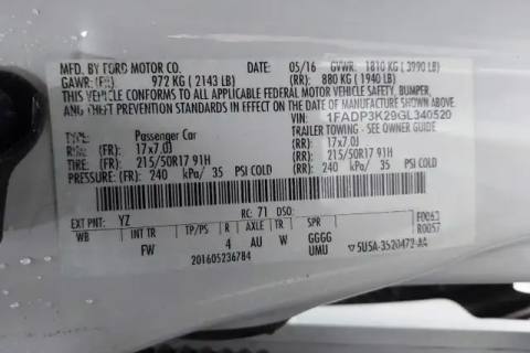 Photo of 2016 Ford Focus