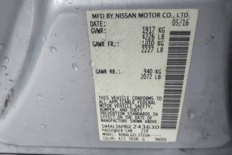 Photo of 2016 Nissan Altima