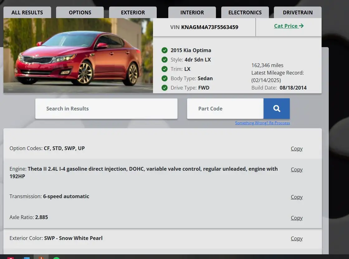 Photo of 2015 Kia Optima