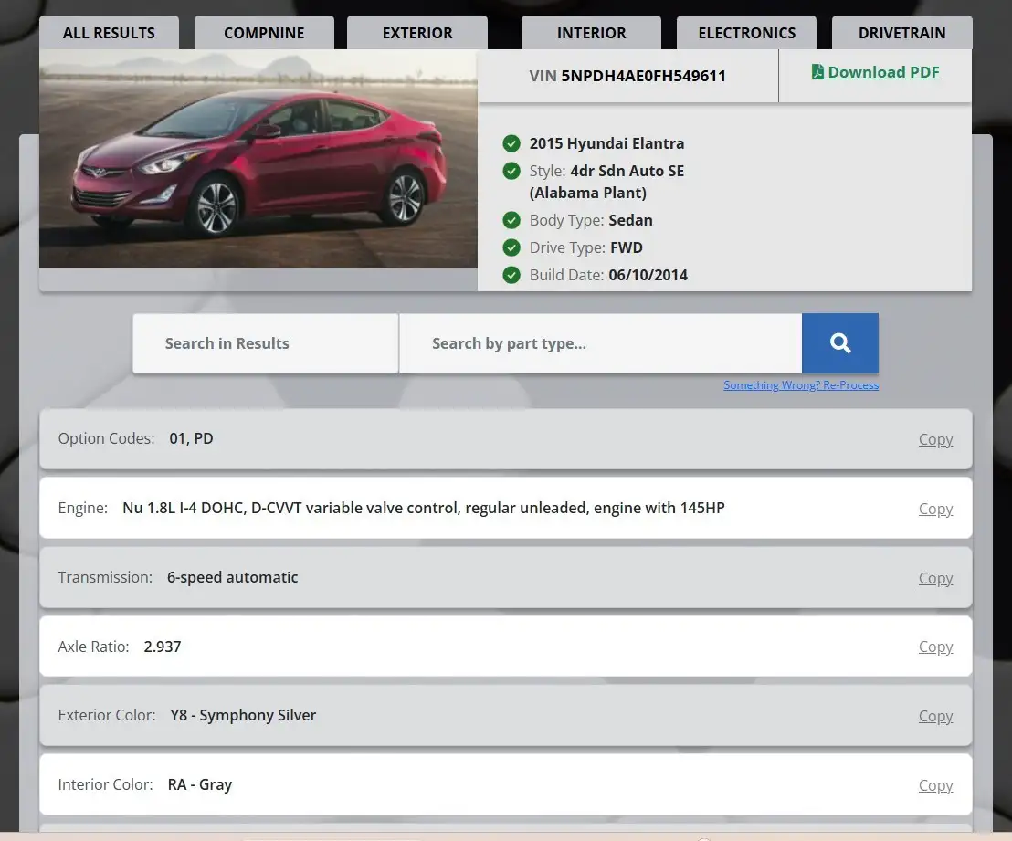 Photo of 2015 Hyundai Elantra