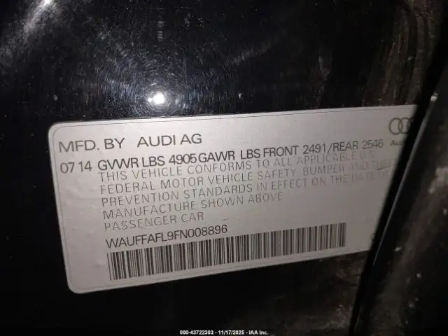 Photo of 2015 Audi Audi A4