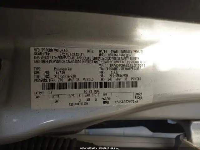 Photo of 2014 Ford Focus