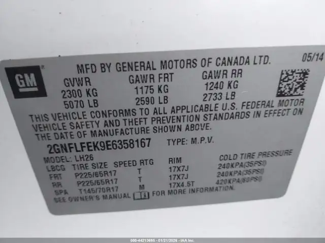 Photo of 2014 Chevrolet Equinox