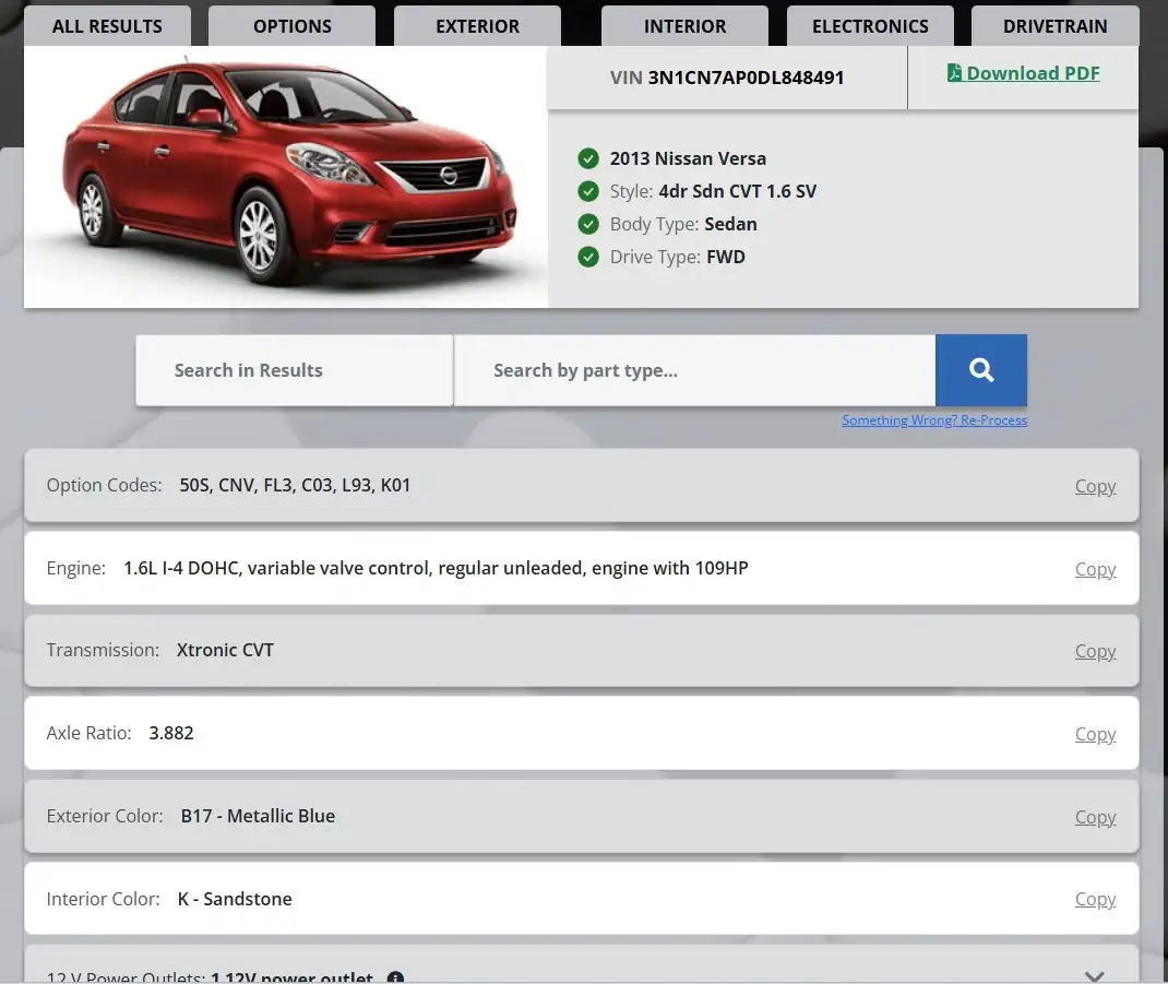 Photo of 2013 Nissan Versa