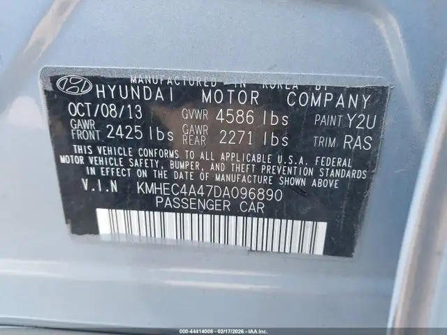 Photo of 2013 Hyundai Sonata