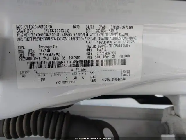 Photo of 2013 Ford Focus