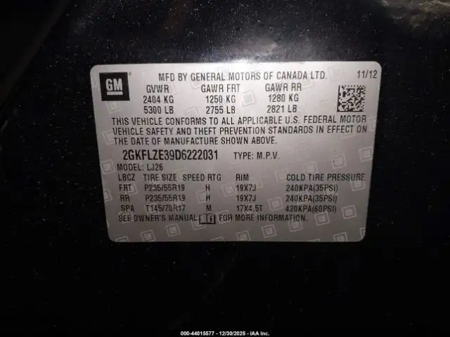 Photo of 2013 Gmc Terrain